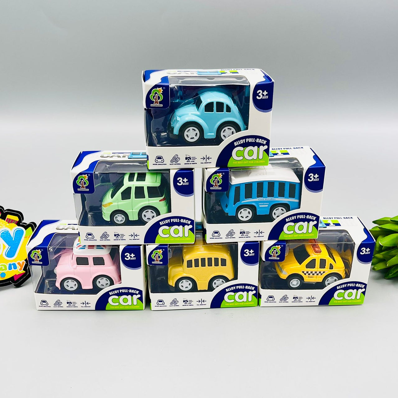 Alloy Pullback City Model Car - Assortment