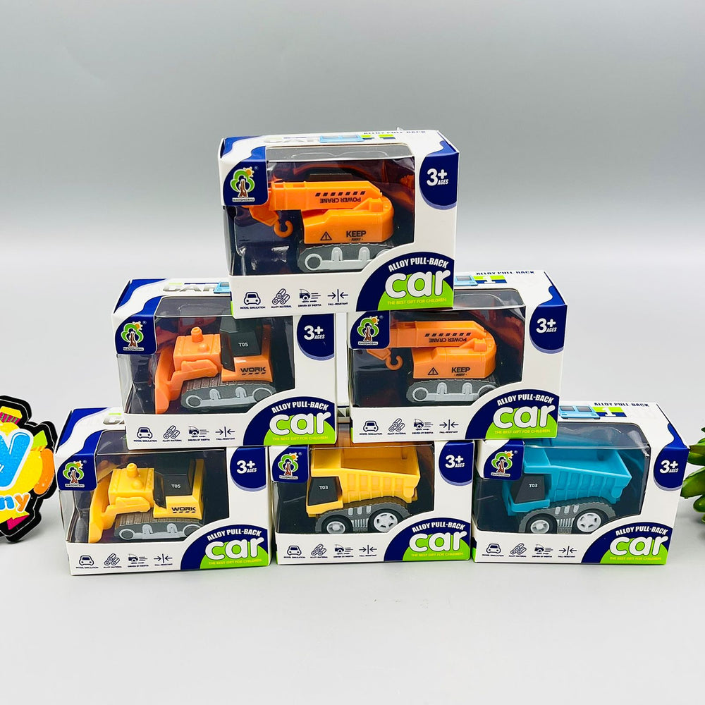 Alloy Pullback Mini Model Truck - Assortment