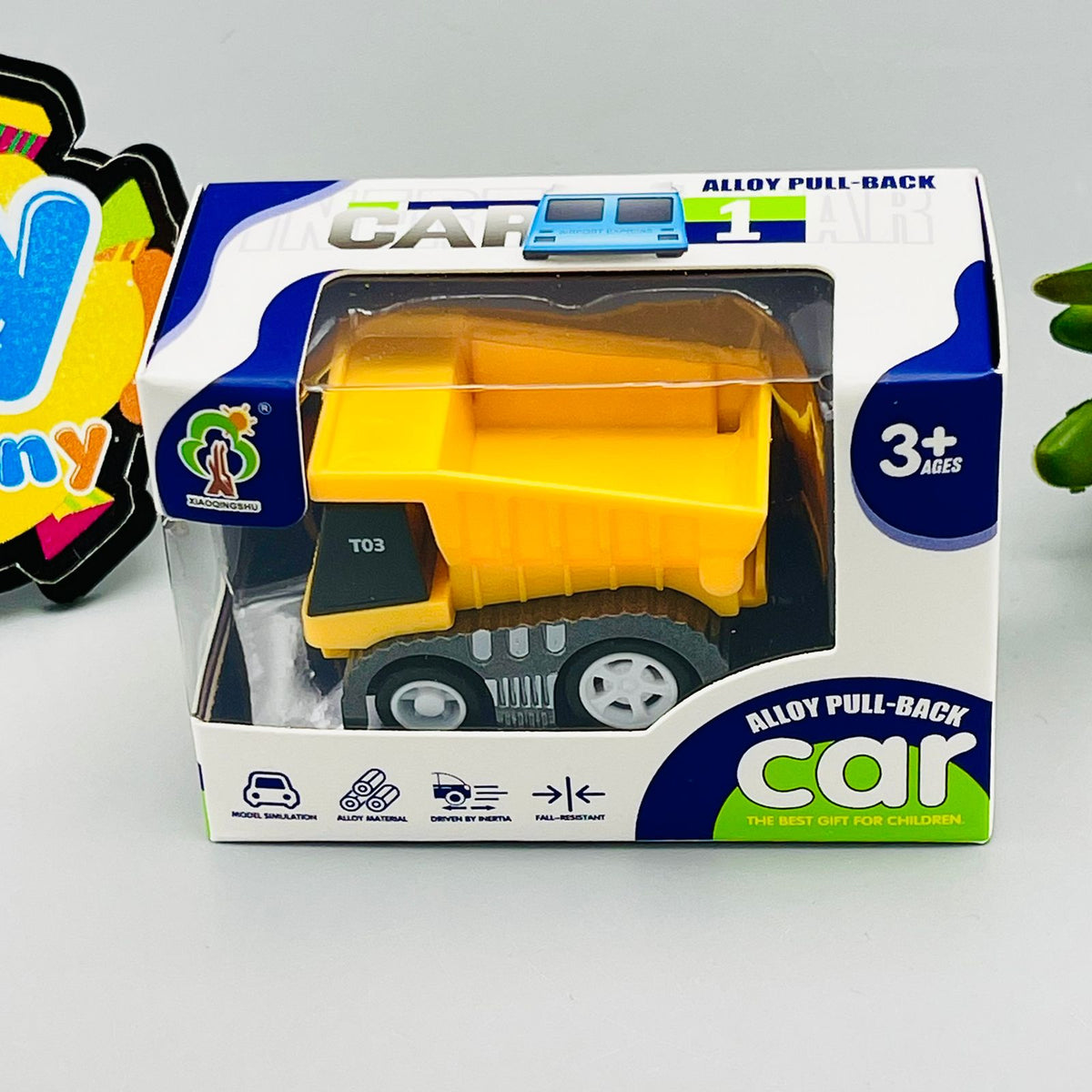 Alloy Pullback Mini Model Truck - Assortment