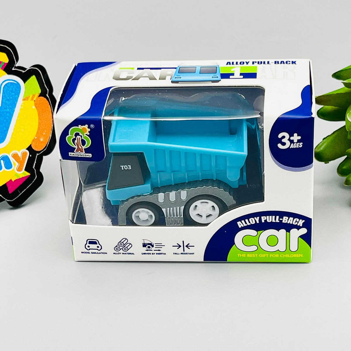 Alloy Pullback Mini Model Truck - Assortment