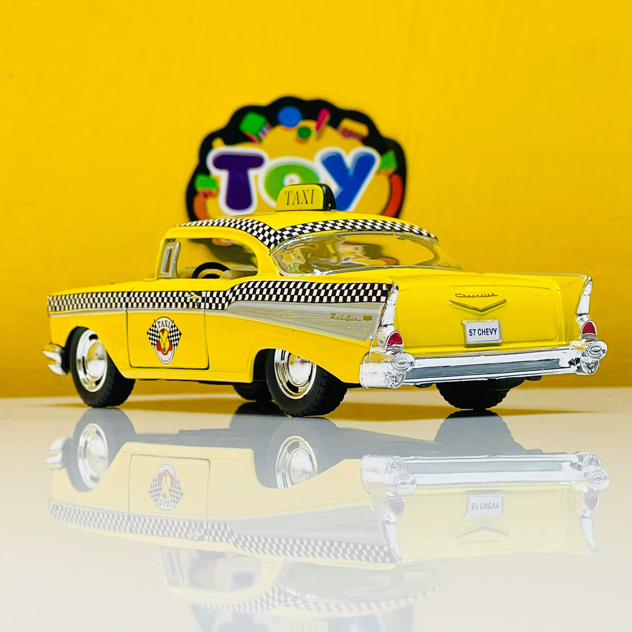 1:40 Kinsmart 1957 Chevrolet Bel Air - Taxi