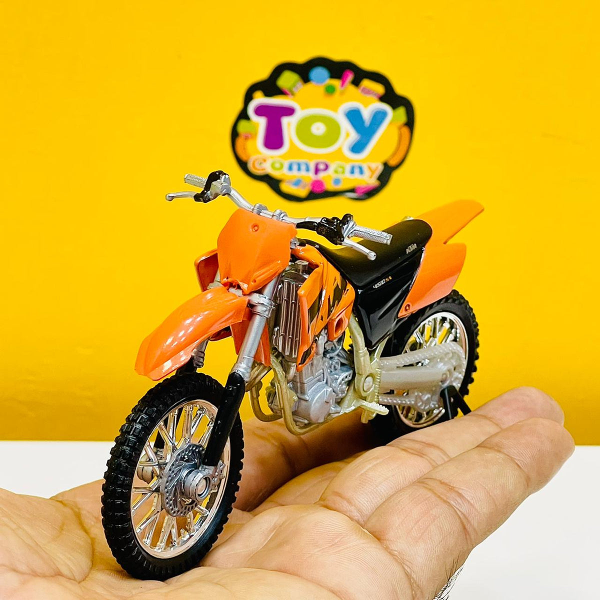 1:18 Diecast KTM 450 SX Racing Bike