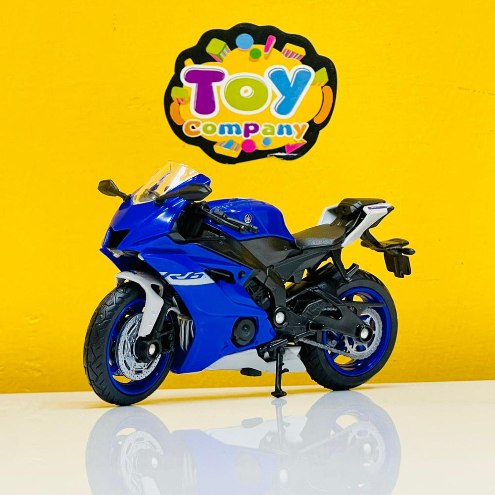 Welly 1:18 Diecast Yamaha YZF-R6 Model Bike
