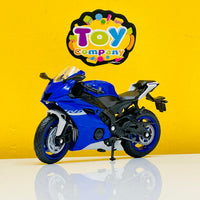 Welly 1:18 Diecast Yamaha YZF-R6 Model Bike