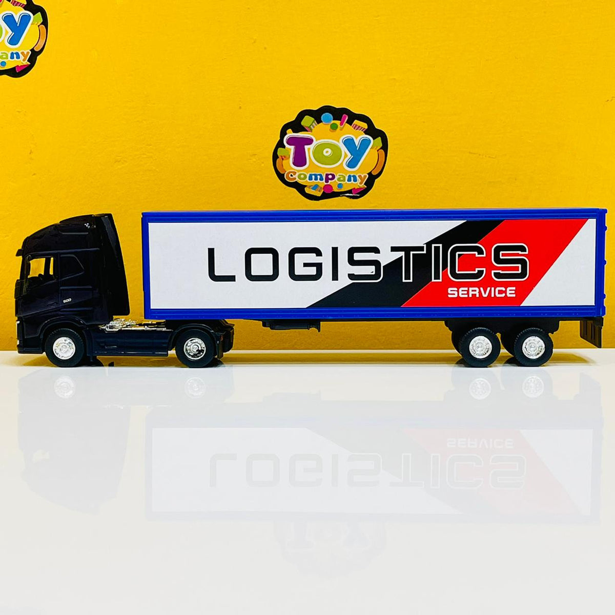 Welly 1:64 Diecast Logistics Service Transporter Truck