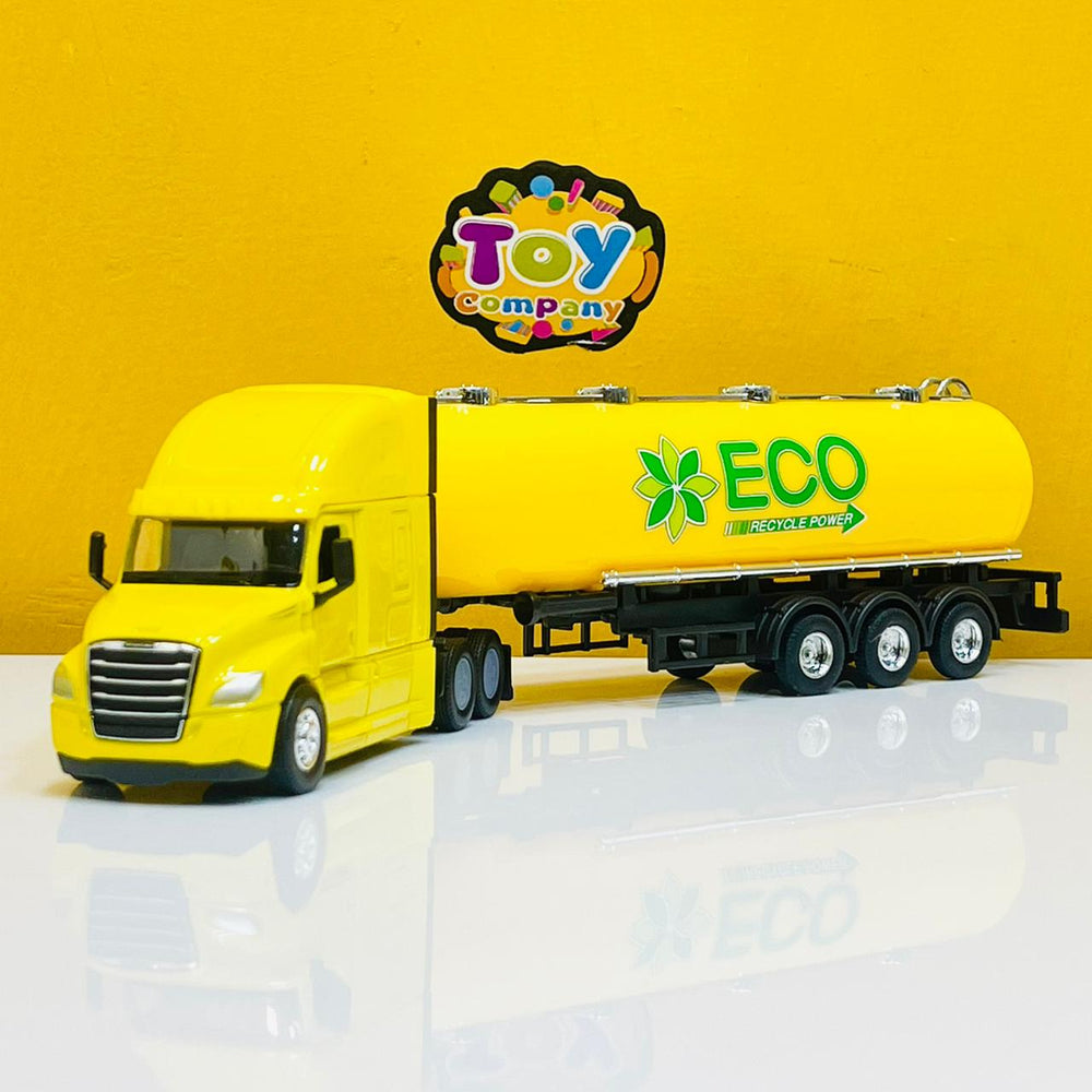 Welly 1:64 Diecast Freight-liner Eco Transporter Truck