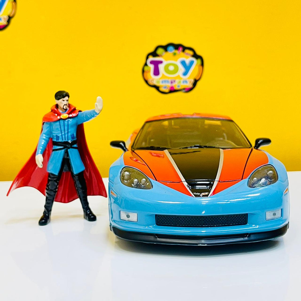 Marvel Avengers 2006 Chevrolet Corvette Z06 With Metal Miniature
