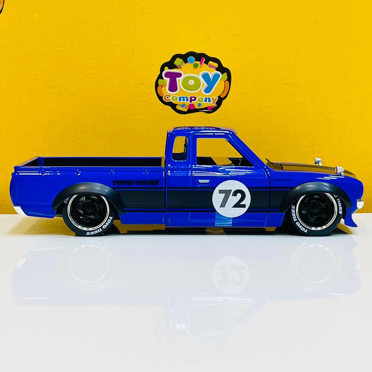 Diecast 1972 Datsun 620 Pickup Truck With Toyo Tires