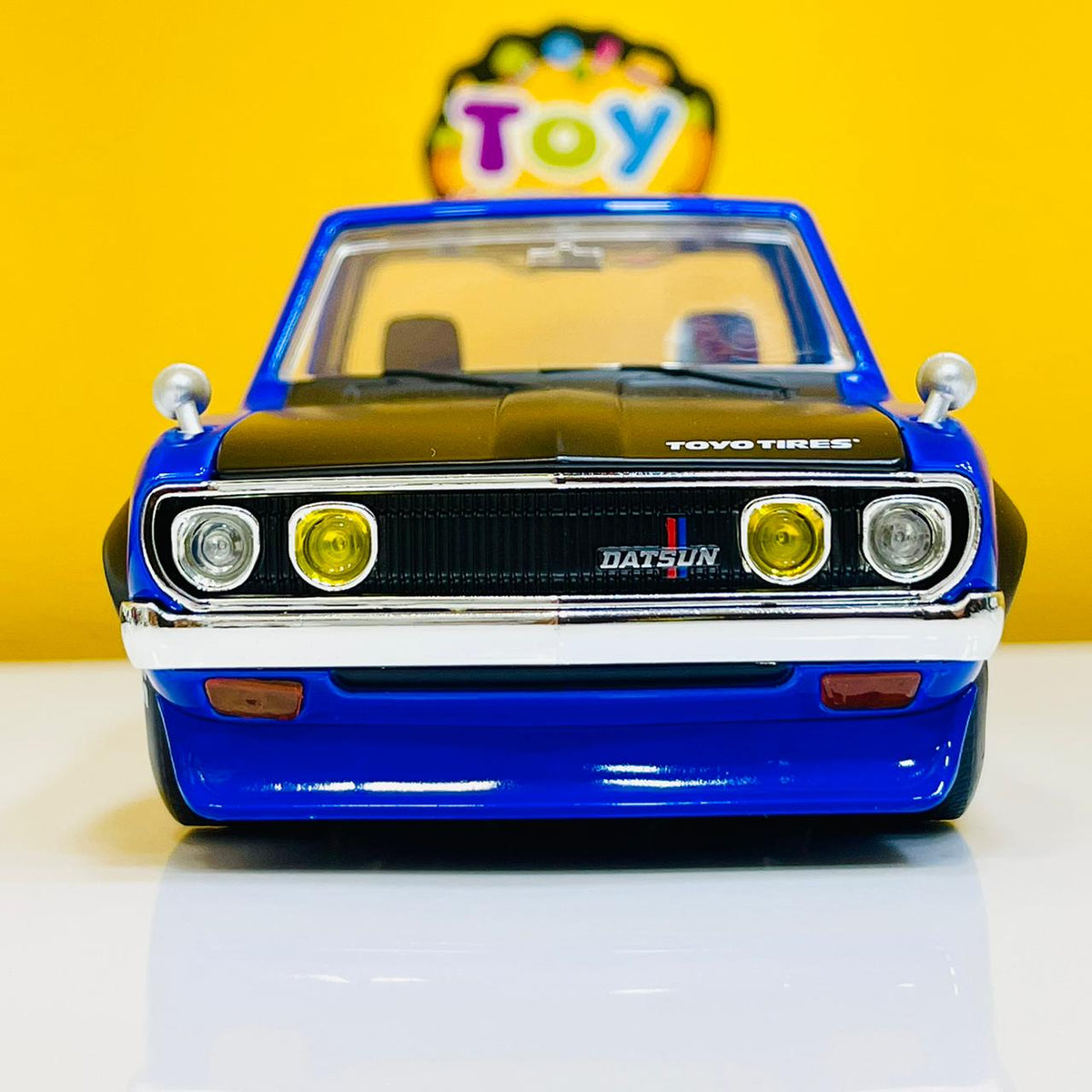 Diecast 1972 Datsun 620 Pickup Truck With Toyo Tires