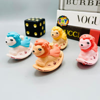 Cute Inertial Pressure Lion-Press & Go
