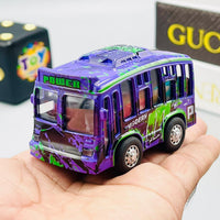 1:36 Diecast R1 Pullback Mini Model Bus