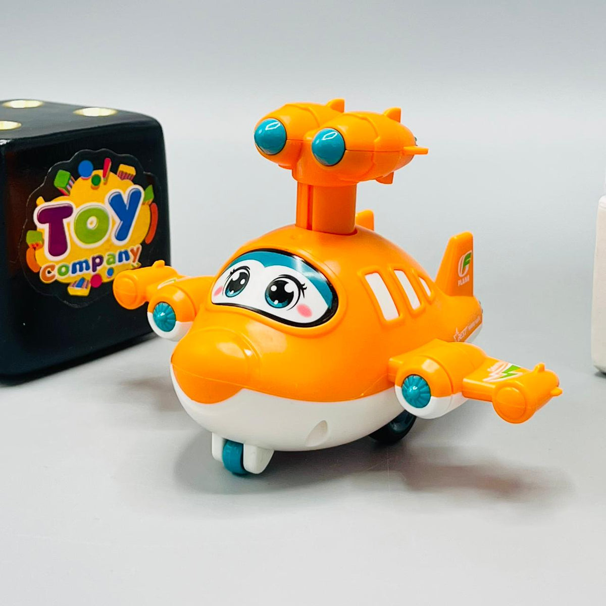 Friction Cartoon Fighter Airplane-Assortment
