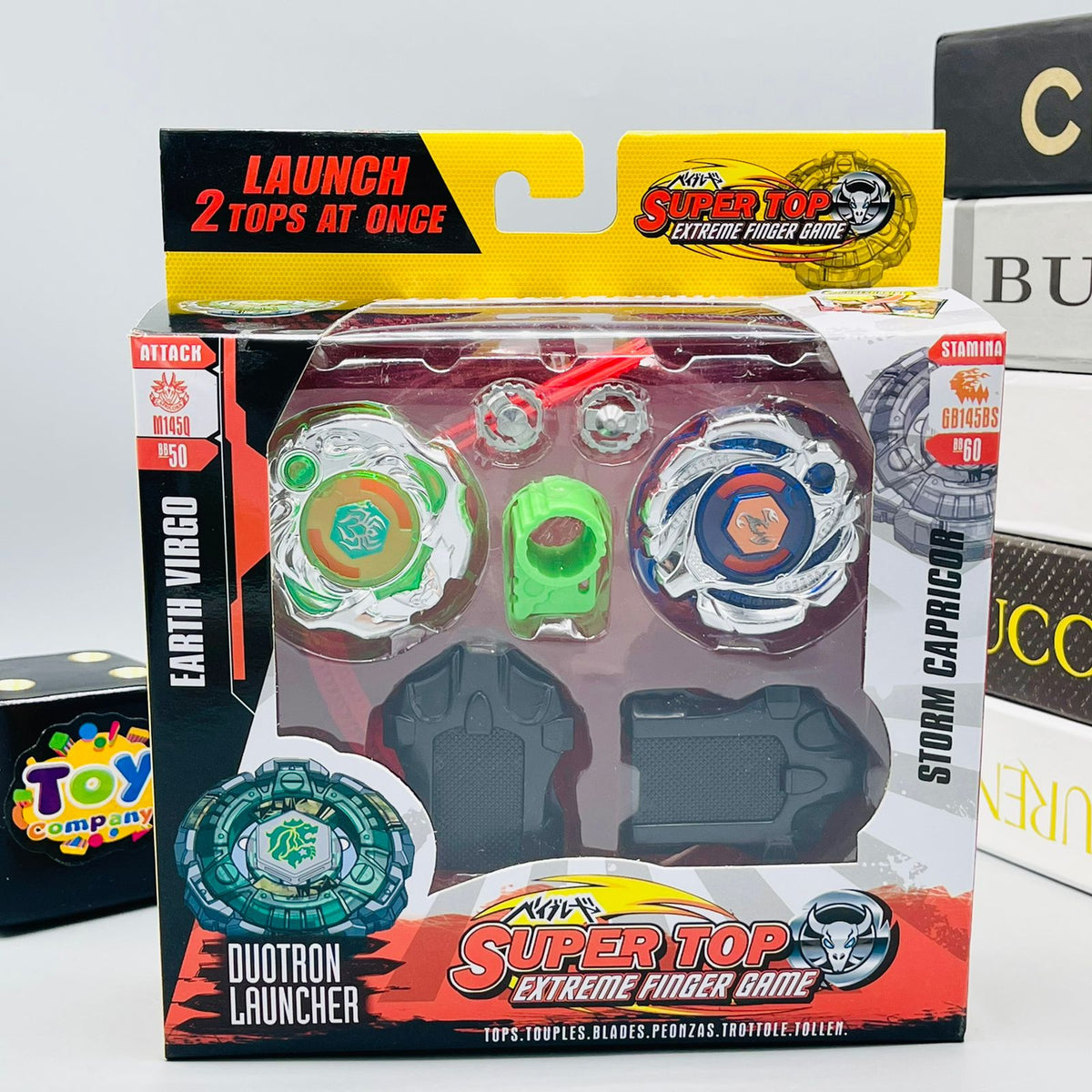 Super Top Extreme Finger Game-Beyblade