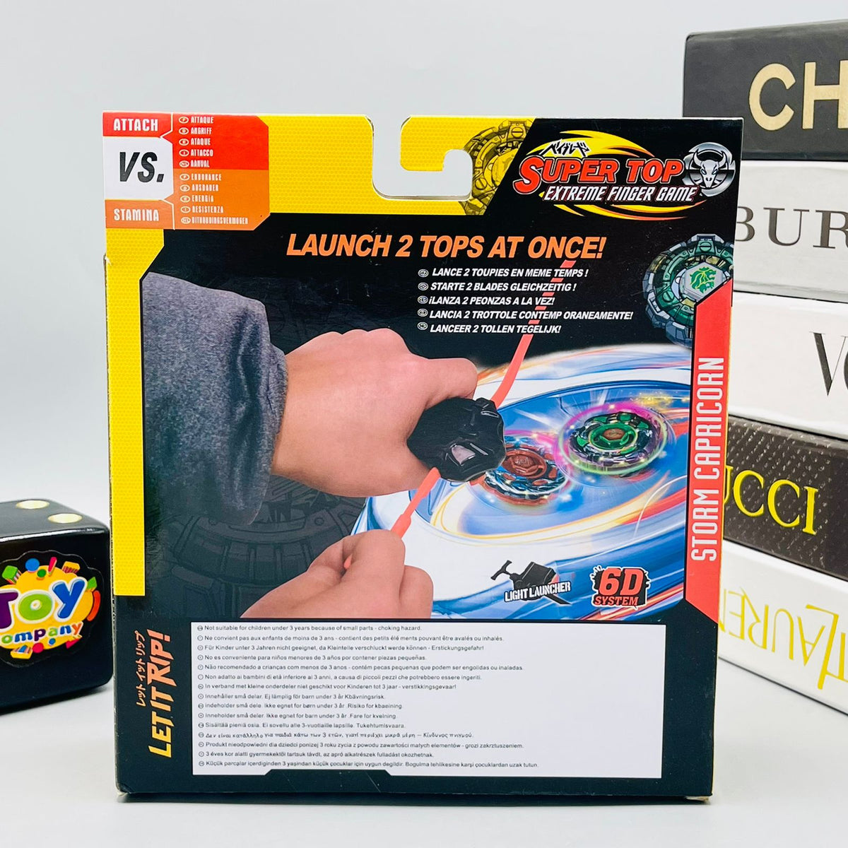 Super Top Extreme Finger Game-Beyblade