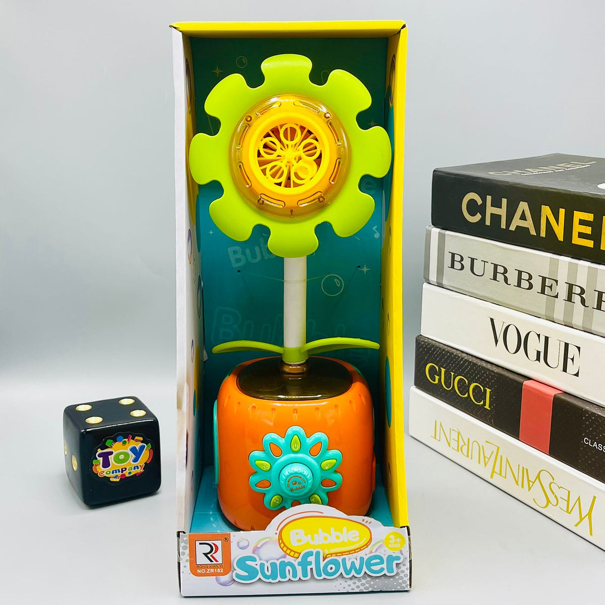 Multi-Function Sunflower Bubble Machine