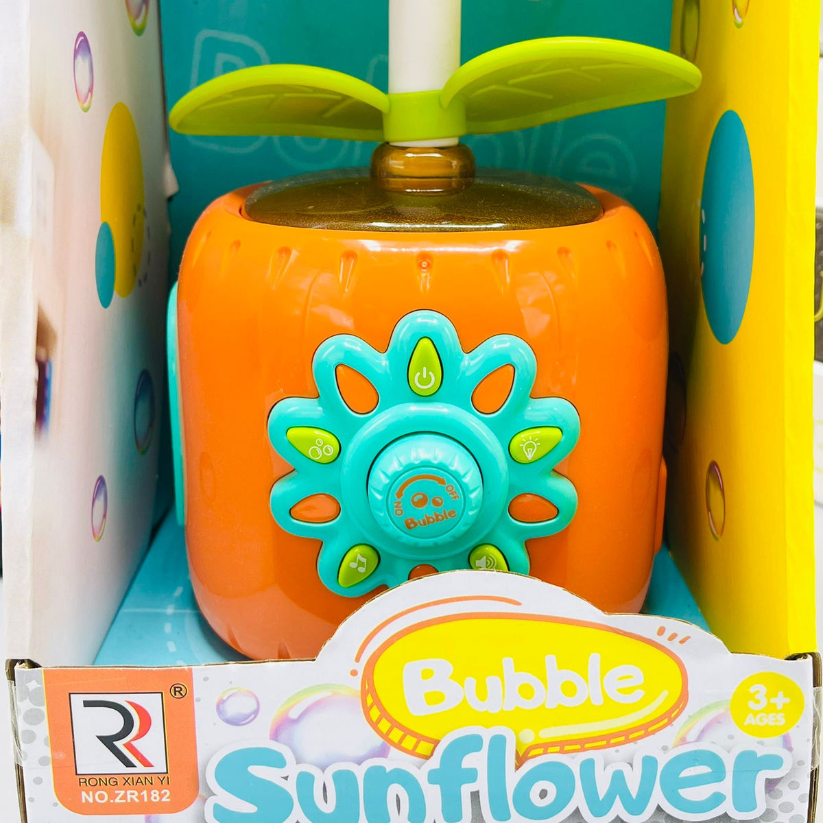 Multi-Function Sunflower Bubble Machine