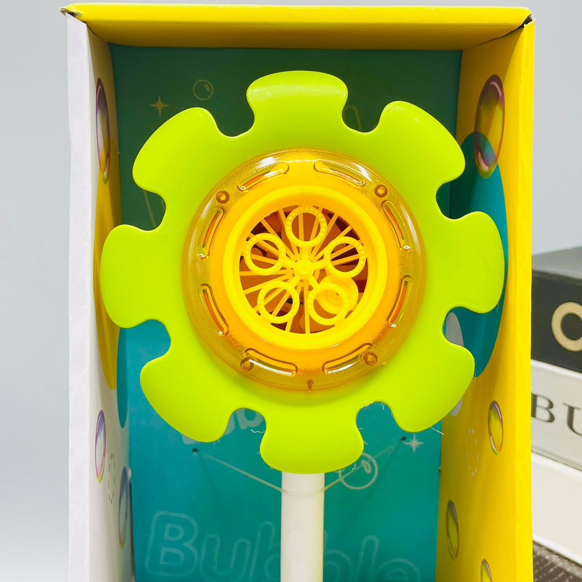 Multi-Function Sunflower Bubble Machine