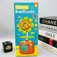 Multi-Function Sunflower Bubble Machine