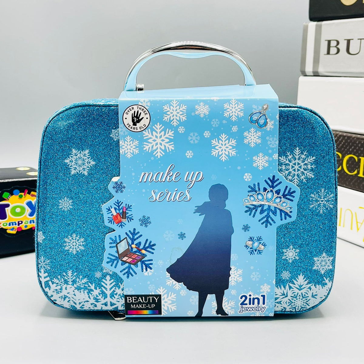 Realistic 2in1 Jewelry-Beauty Makeup Bag