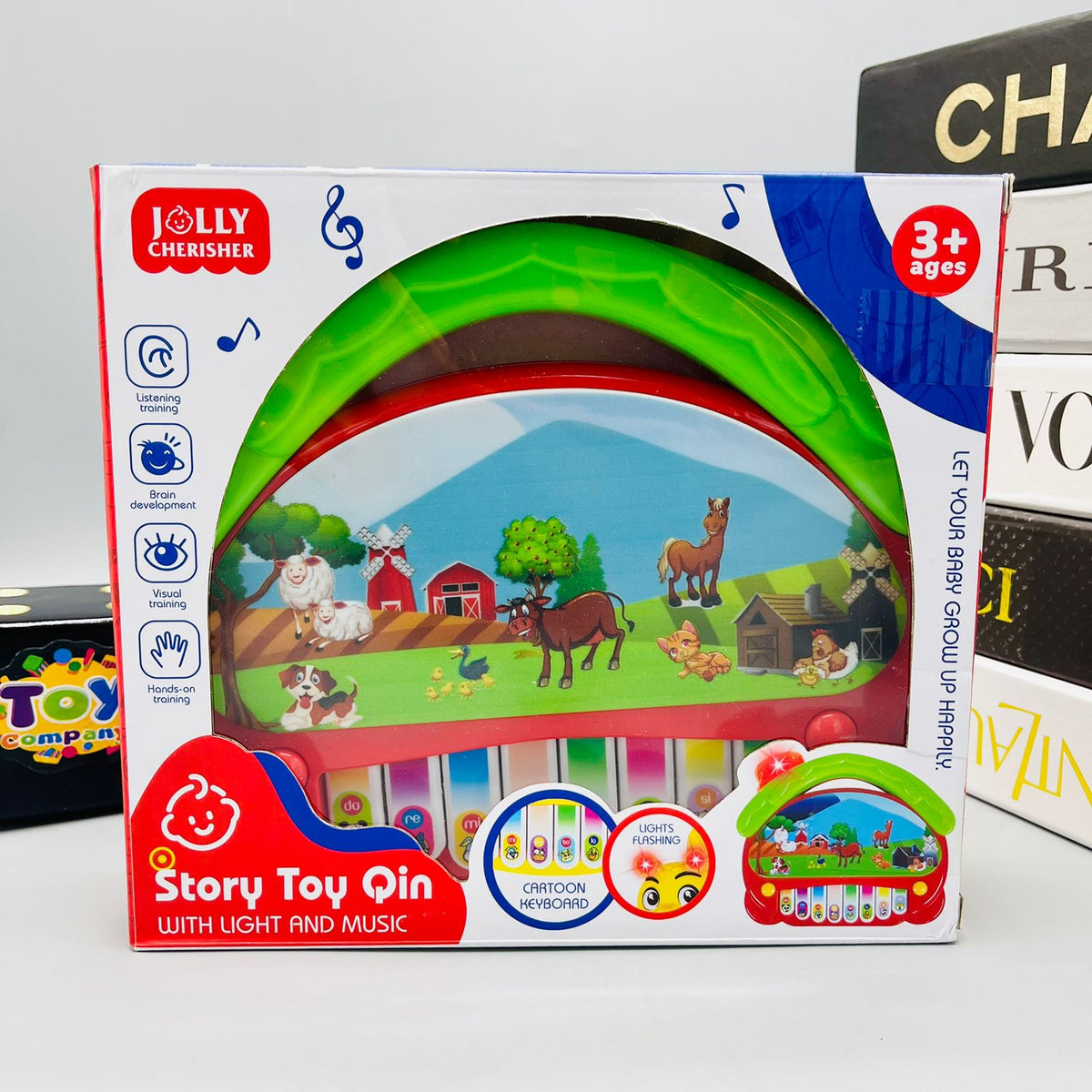 Kids Story Toy Piano With Light & Music