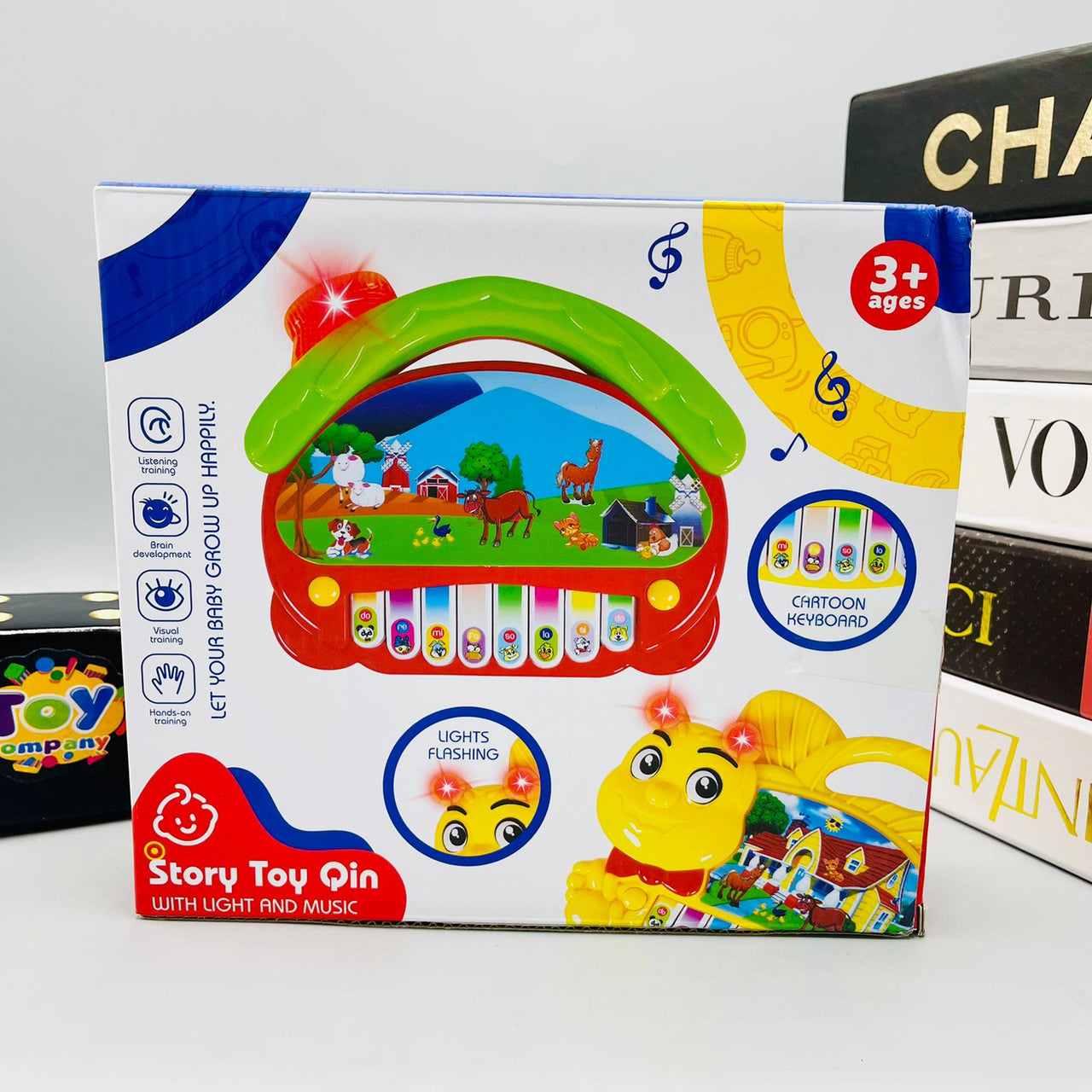 Kids Story Toy Piano With Light & Music