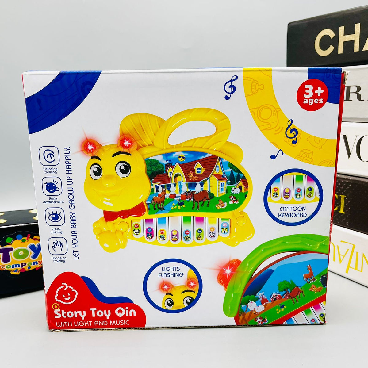 Cute Shape Kids Animal Story Piano Toy