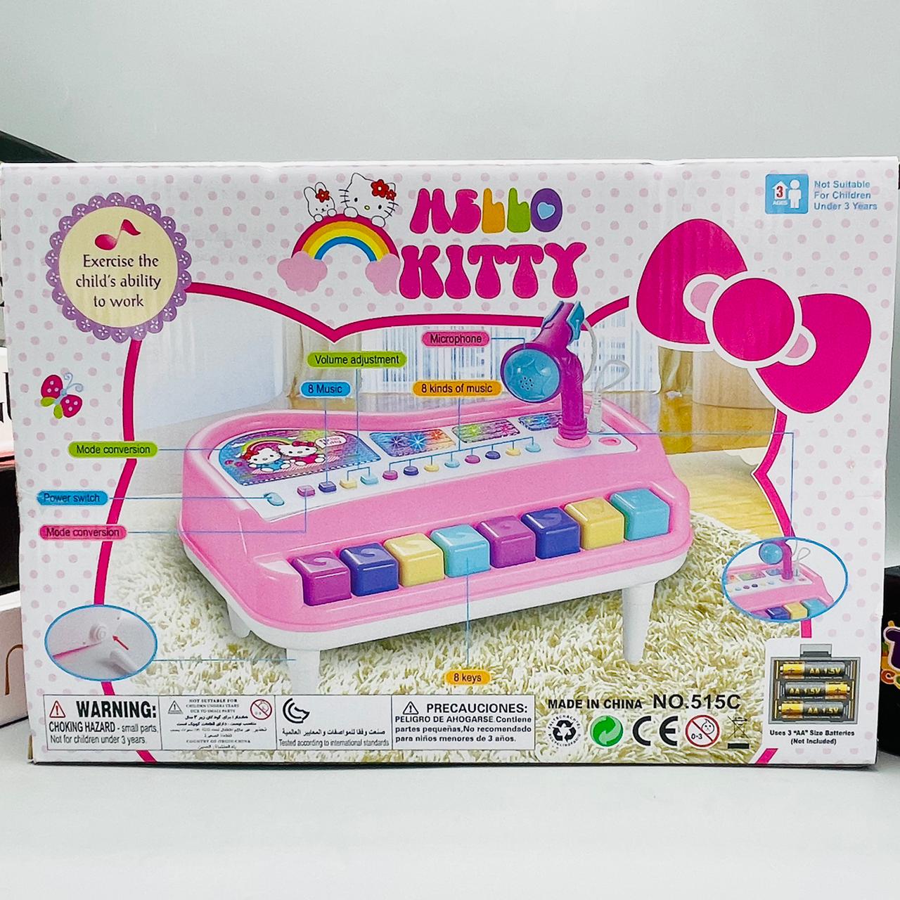 Hello Kitty Electric Piano With Unique Microphone