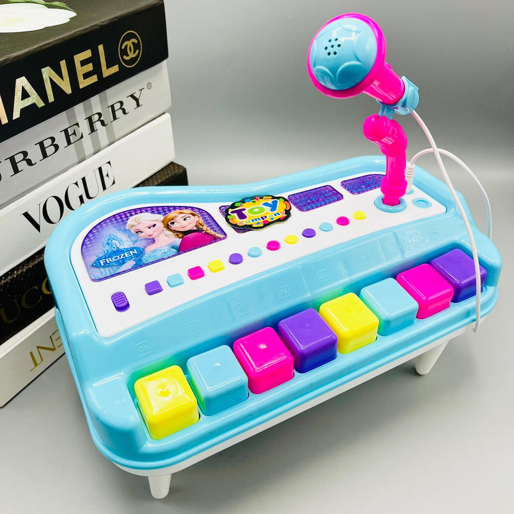 Frozen Fever Electronic Organ Piano With Unique Microphone