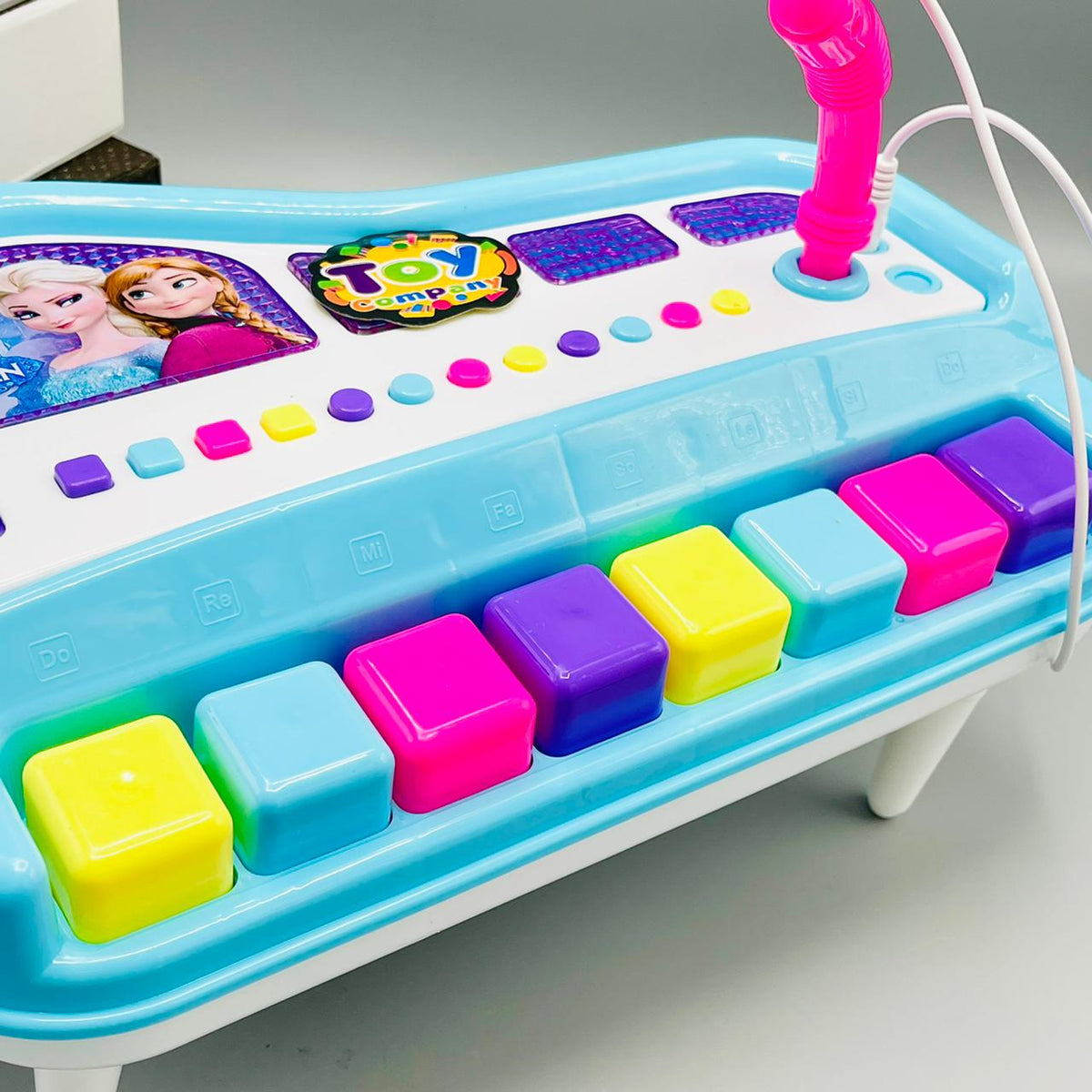 Frozen Fever Electronic Organ Piano With Unique Microphone