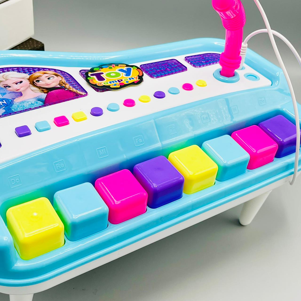 Frozen Fever Electronic Organ Piano With Unique Microphone