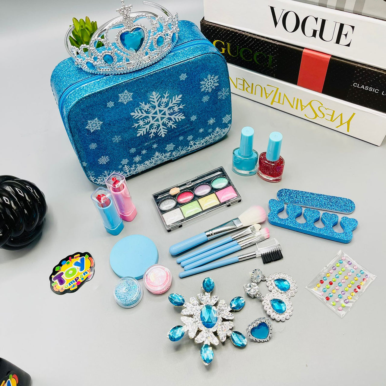 Realistic 2in1 Jewelry-Beauty Makeup Bag