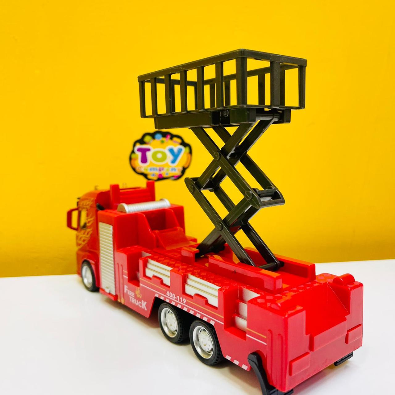 Metal Cabin 6 Wheels Fire Container Truck-Assortment