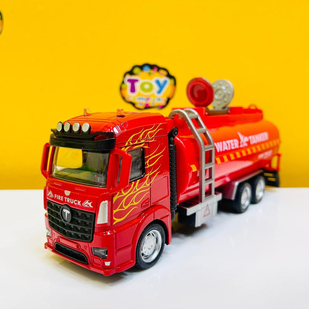 Metal Cabin 6 Wheels Fire Container Truck-Assortment