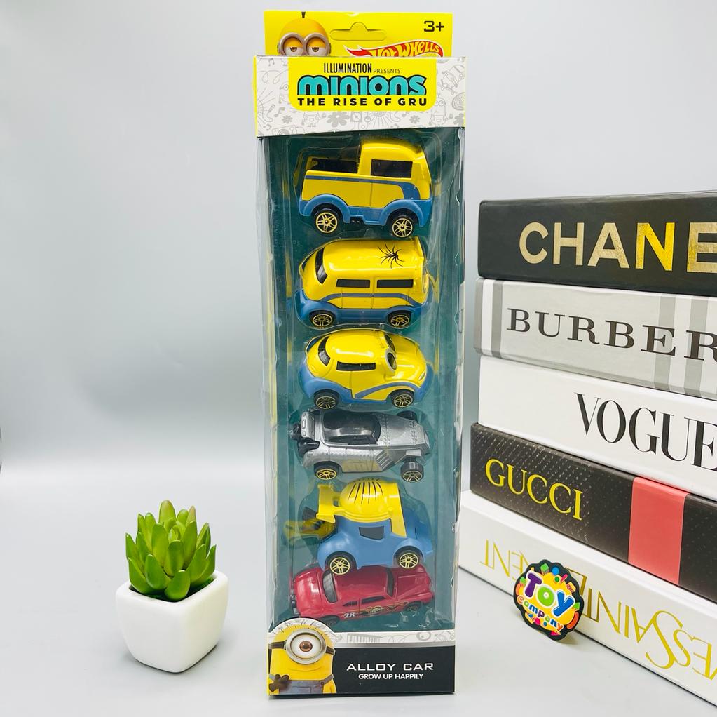 Alloy Minions 6pcs Vehicle Set-Assortment