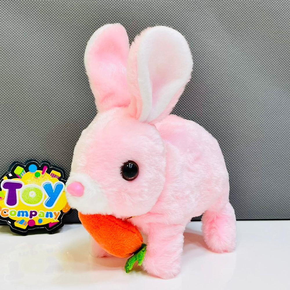 Cute Walking Plush Pet Rabbit with Sound