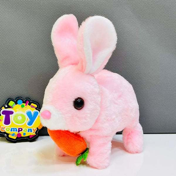 Cute Walking Plush Pet Rabbit with Sound