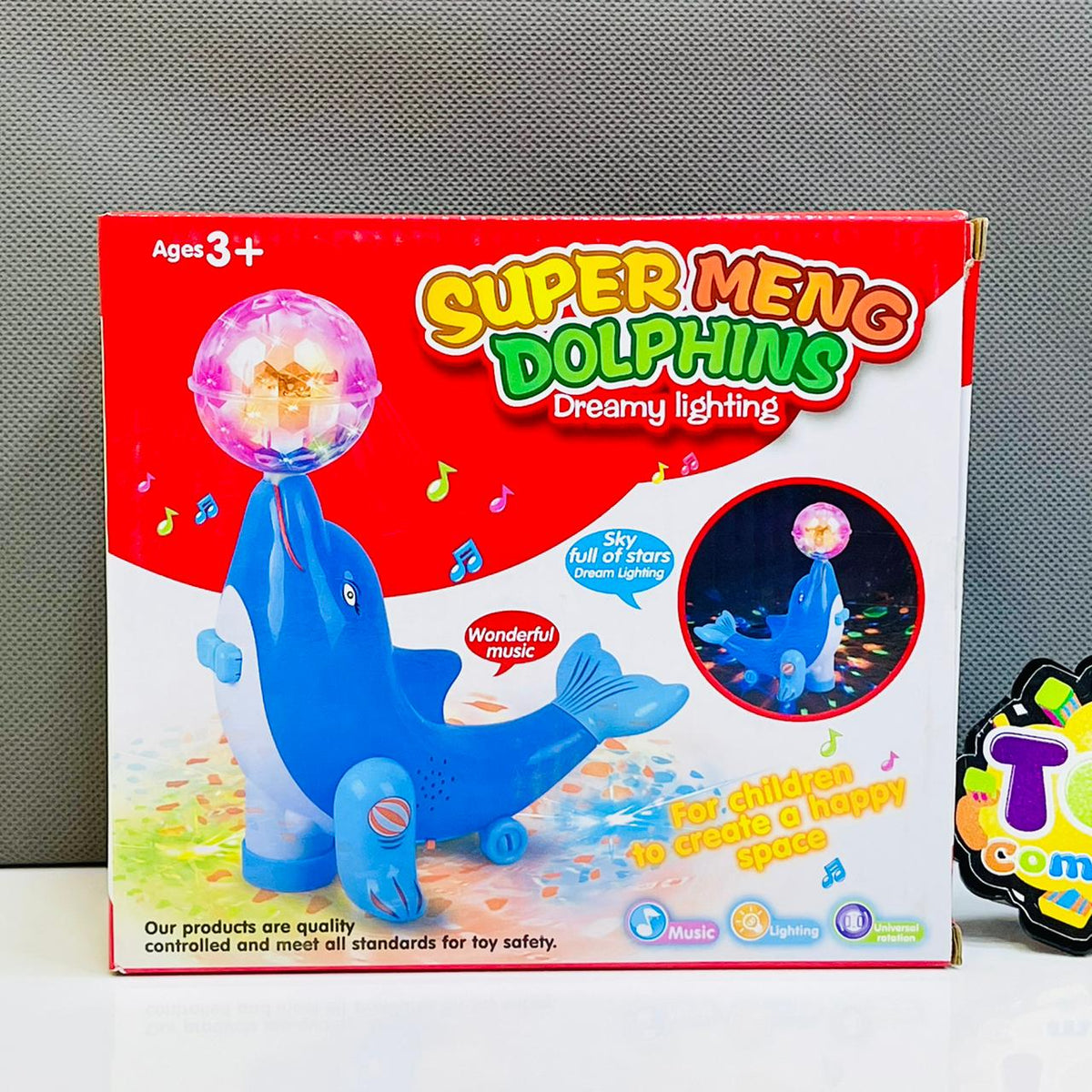 Super Meng Dolphin With Dreamy Light & Sound