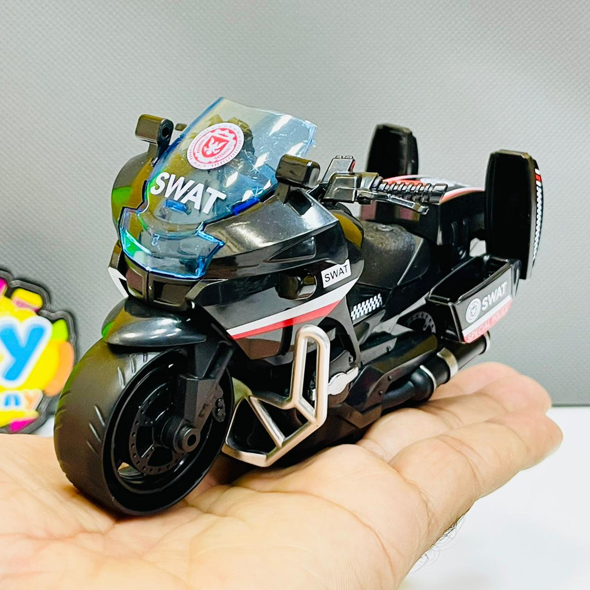 ABS Inertial Power Police Motorcycle-Assortment