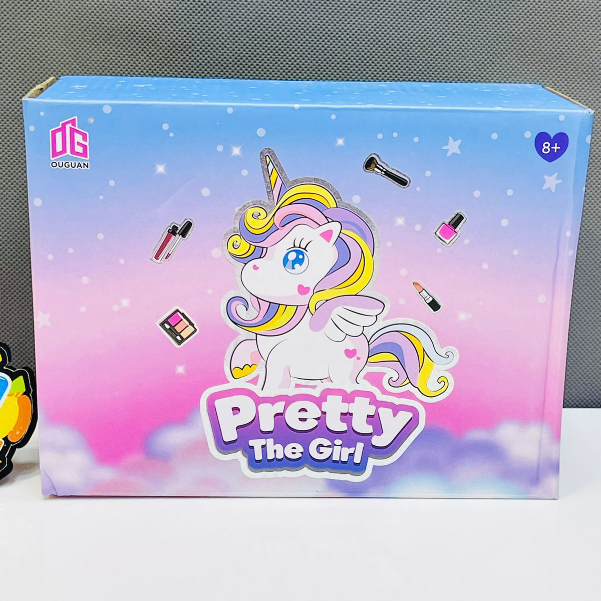 Girls Realistic Makeup Unicorn Style Box