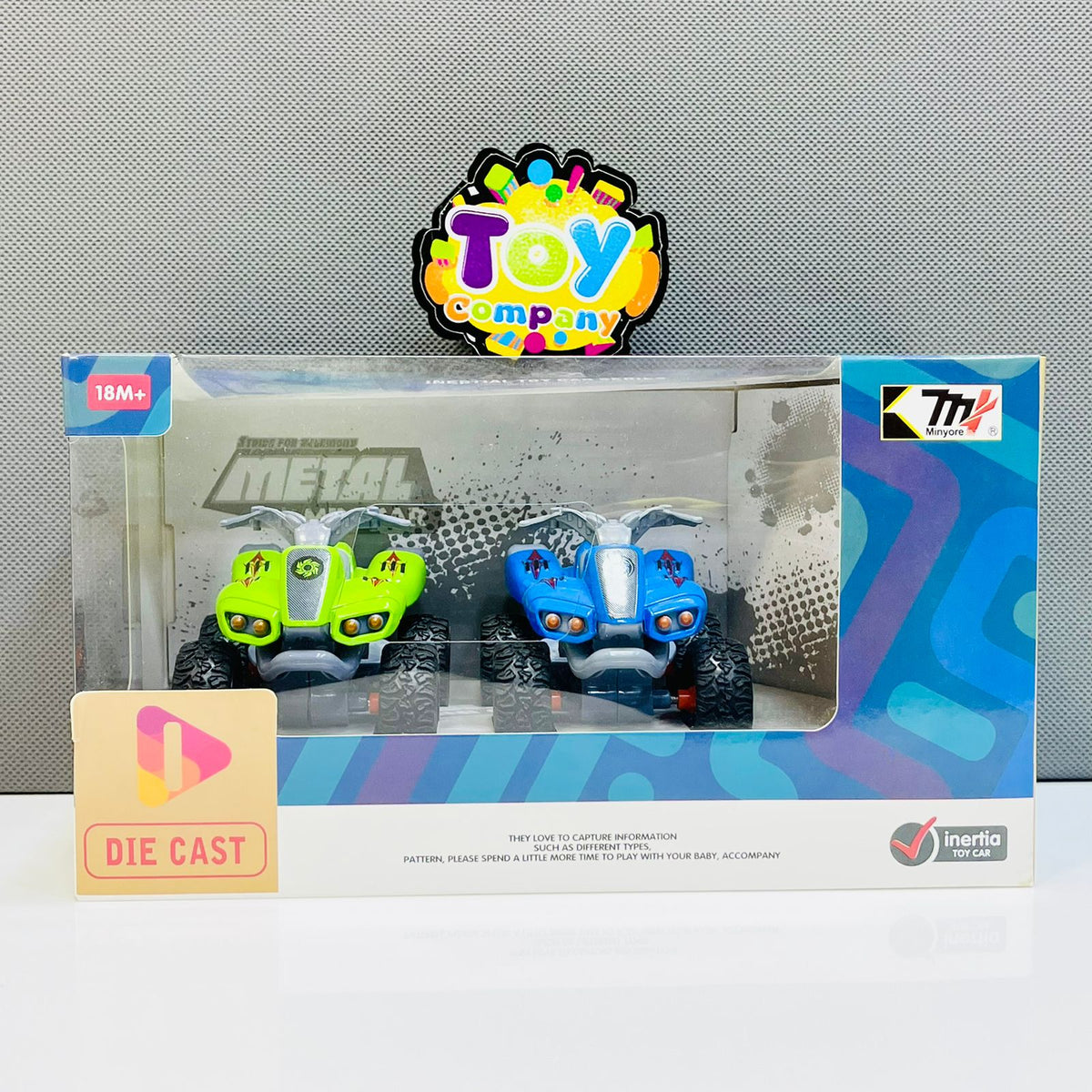 Alloy Inertial Power Bike-2Pcs
