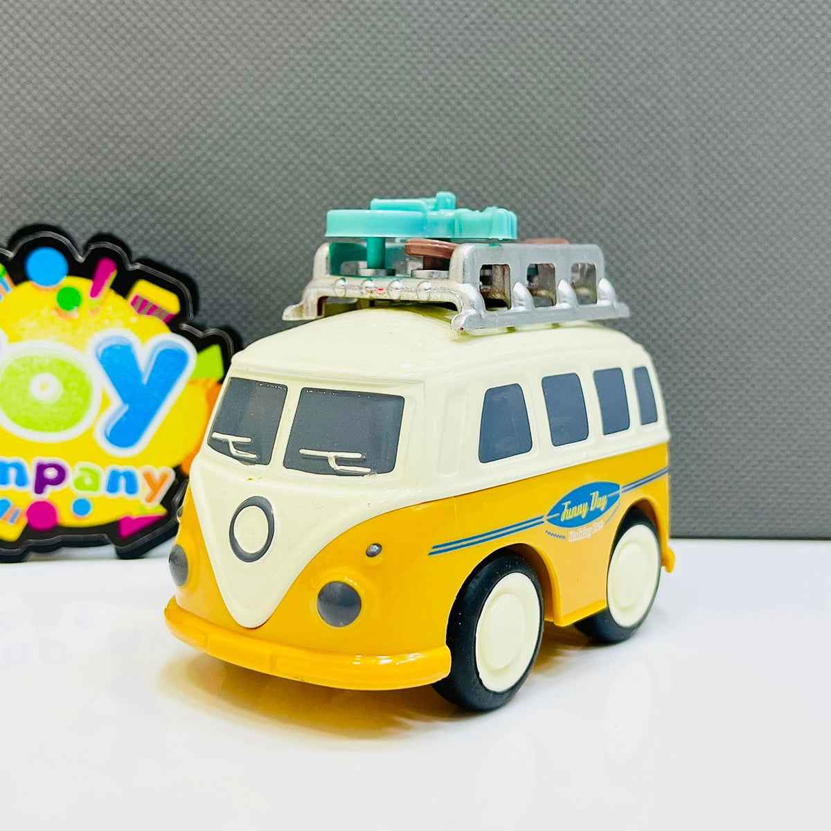 Alloy Inertial Power Holiday Bus-2Pcs