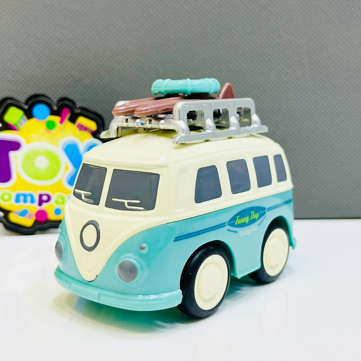 Alloy Inertial Power Holiday Bus-2Pcs