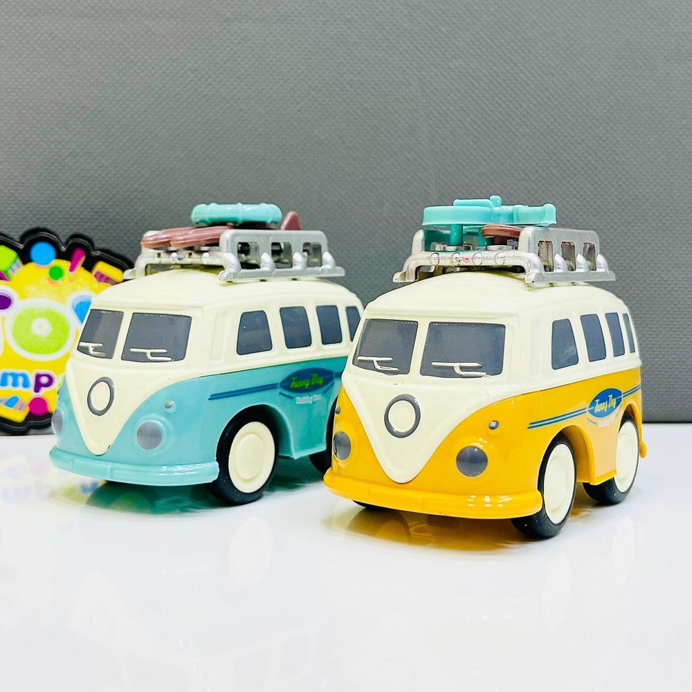 Alloy Inertial Power Holiday Bus-2Pcs