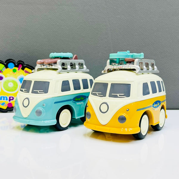 Alloy Inertial Power Holiday Bus-2Pcs