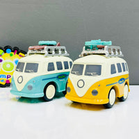 Alloy Inertial Power Holiday Bus-2Pcs