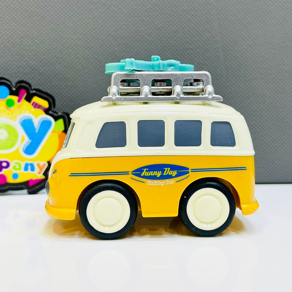 Alloy Inertial Power Holiday Bus-2Pcs
