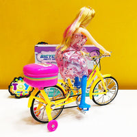 Electric Bicycle Pretty Girl With Light & Music