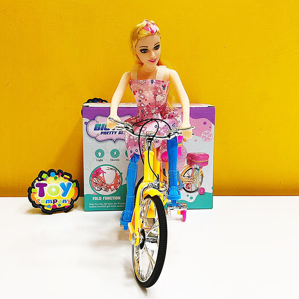 Electric Bicycle Pretty Girl With Light & Music