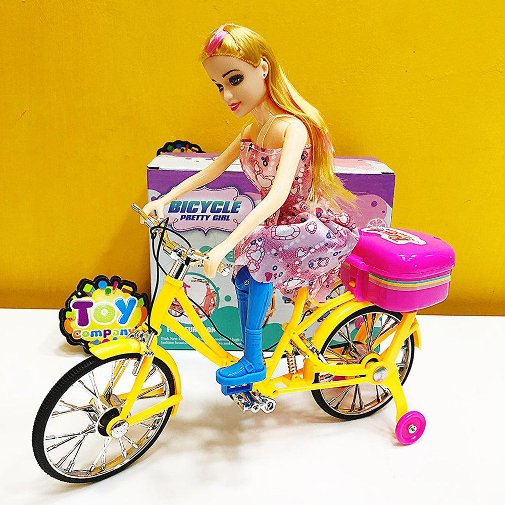 Electric Bicycle Pretty Girl With Light & Music