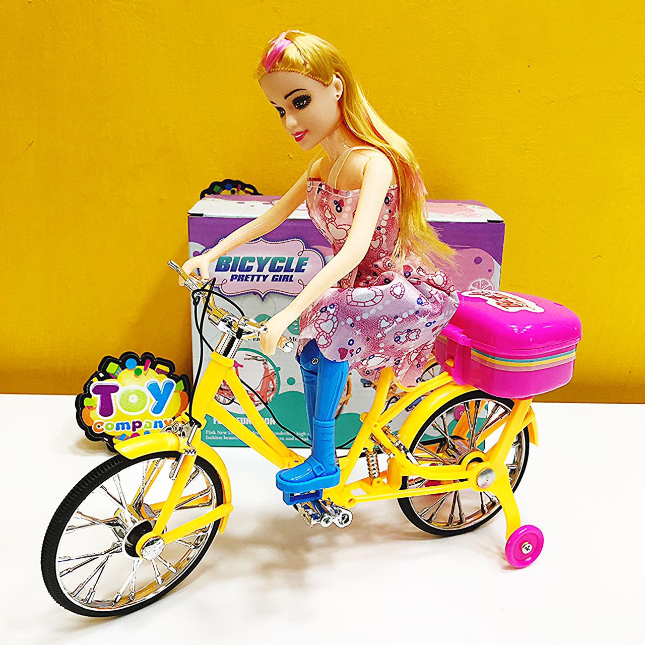 Electric Bicycle Pretty Girl With Light & Music